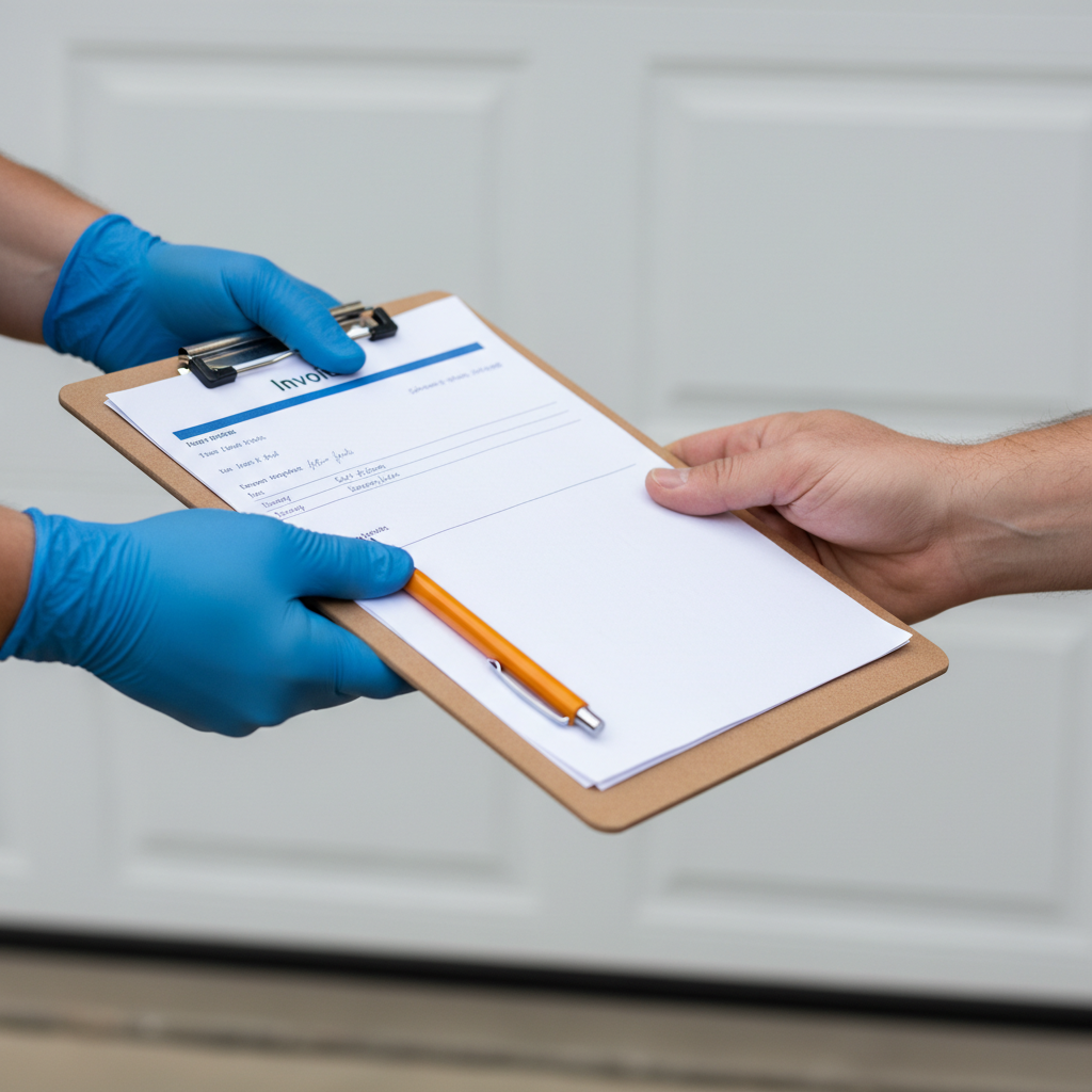 Annual Garage Door Tune-Up in Houston
